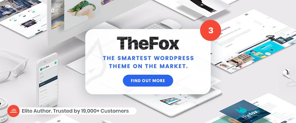 TheFox Tema Responsivo Para WordPress Multiuso